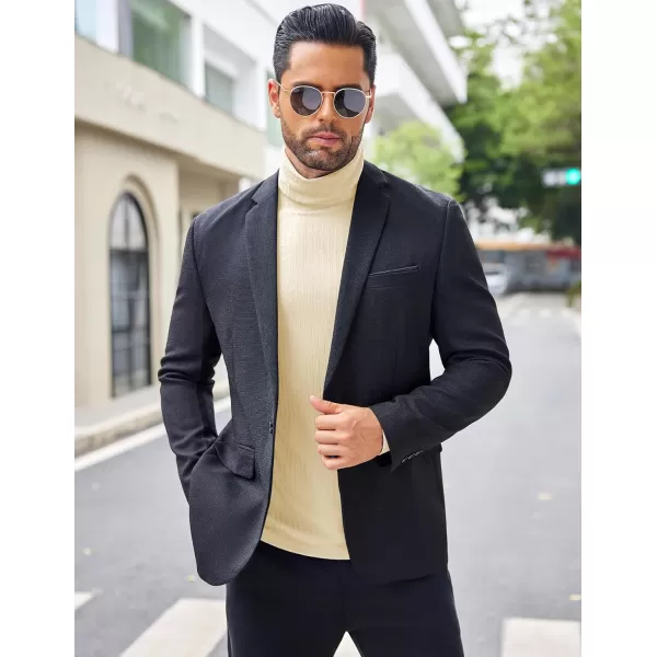 COOFANDY Men's Turtleneck Sweater