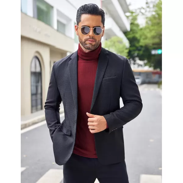 COOFANDY Men's Turtleneck Sweater