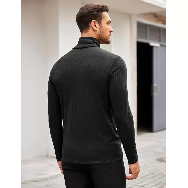 COOFANDY Men's Turtleneck Sweater