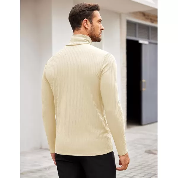 COOFANDY Men's Turtleneck Sweater