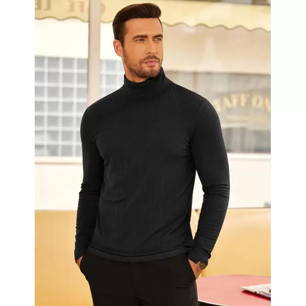 COOFANDY Men's Turtleneck Sweater