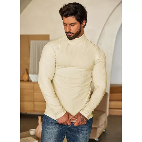 COOFANDY Men's Turtleneck Sweater