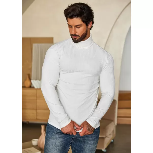 COOFANDY Men's Turtleneck Sweater