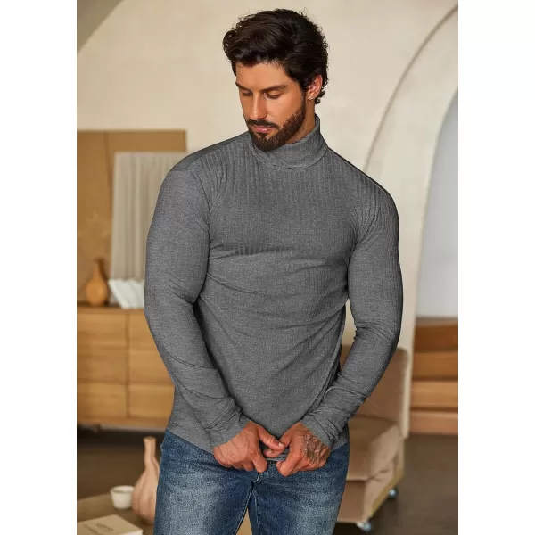 COOFANDY Men's Turtleneck Sweater