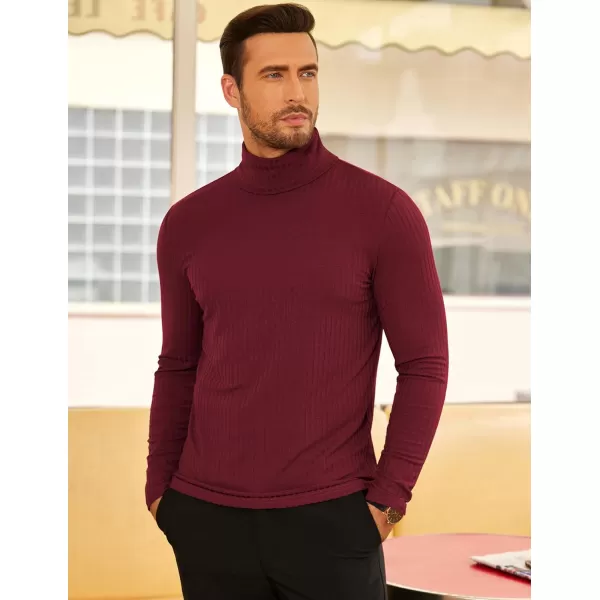 COOFANDY Men's Turtleneck Sweater