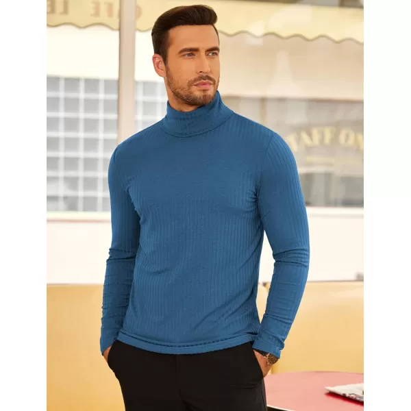 COOFANDY Men's Turtleneck Sweater