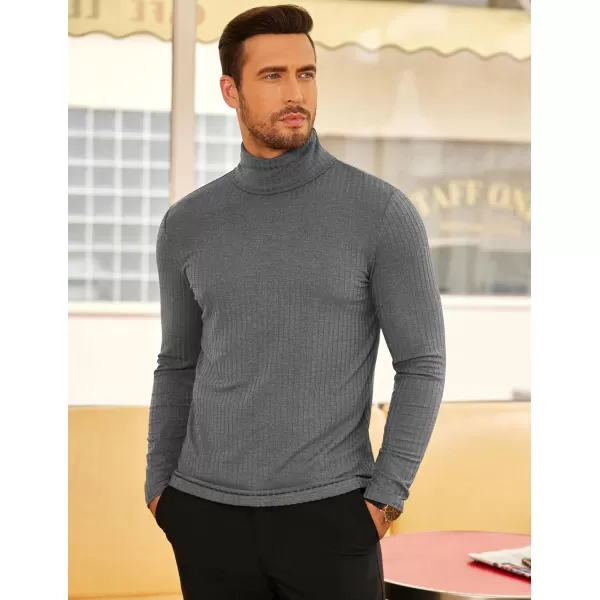 COOFANDY Men's Turtleneck Sweater