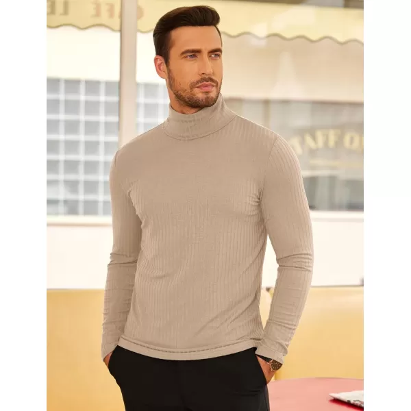 COOFANDY Men's Turtleneck Sweater