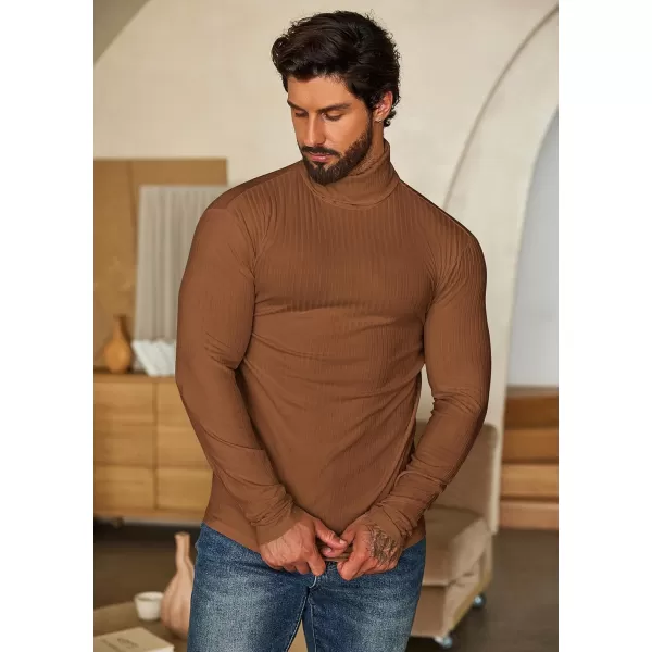 COOFANDY Men's Turtleneck Sweater