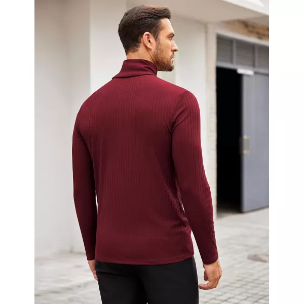 COOFANDY Men's Turtleneck Sweater