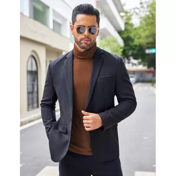 COOFANDY Men's Turtleneck Sweater