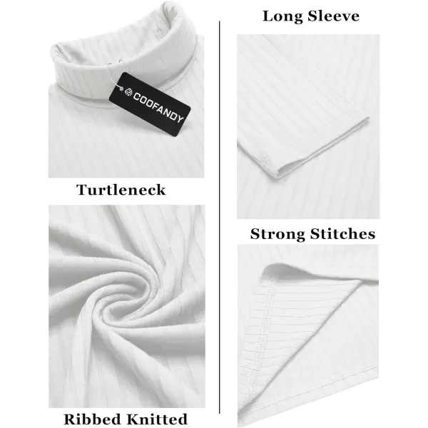 COOFANDY Men's Turtleneck Sweater