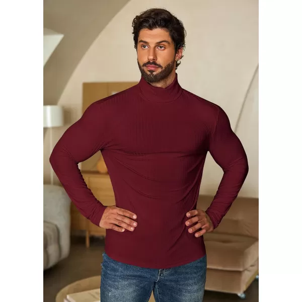 COOFANDY Men's Turtleneck Sweater