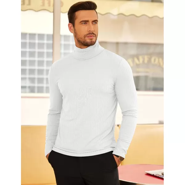 COOFANDY Men's Turtleneck Sweater