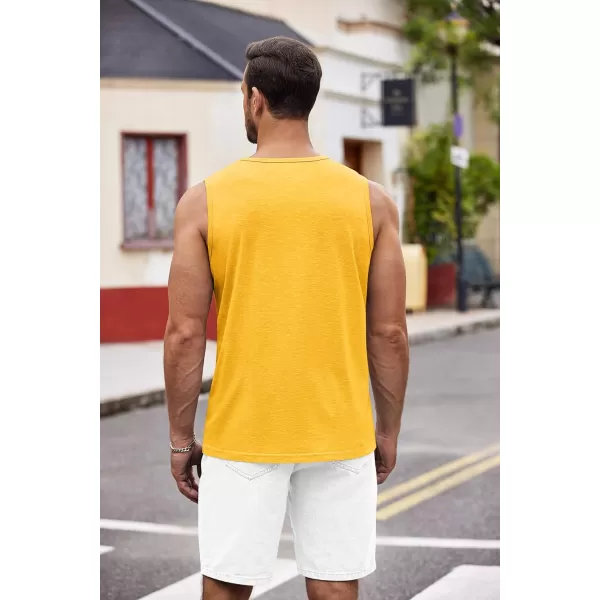 COOFANDY Men's Workout Tank Top 2 Pack Casual Soft Sleeveless Gym Muscle Shirts Bodybuilding Tee
