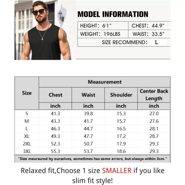 COOFANDY Men's Workout Tank Tops Sleeveless Gym Muscle Tee Shirts 2 Pack Casual Breathable Waffle Knit Tanks