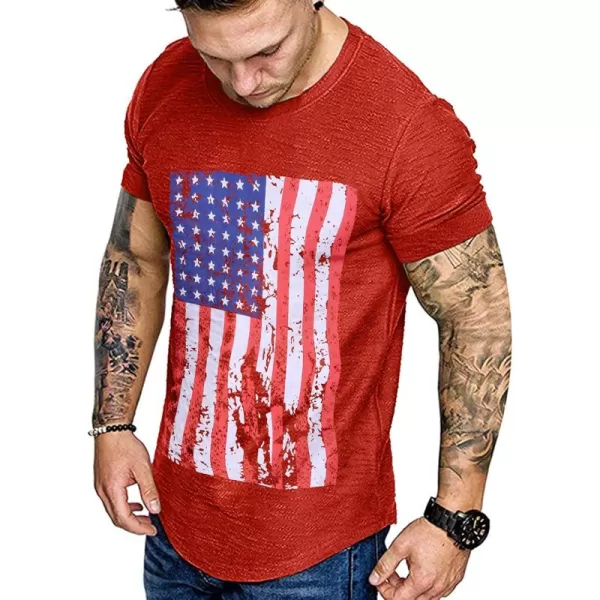 COOFANDY Men 2 Pack Muscle Workout T Shirt Gym Bodybuilding Short Sleeve Hipster Tee Top