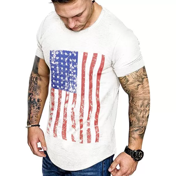 COOFANDY Men 2 Pack Muscle Workout T Shirt Gym Bodybuilding Short Sleeve Hipster Tee Top
