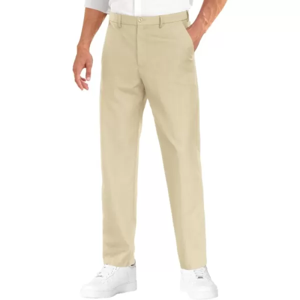 COOFANDY Men Classic Fit Dress Pant Casual Wrinkle Flat Front Pant Stretch Suit Pant