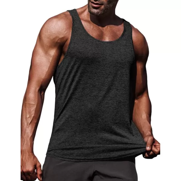 COOFANDY Men's 3 Pack Gym Tank Tops Y-Back Workout Muscle Tee Training Bodybuilding Fitness Sleeveless T Shirts)