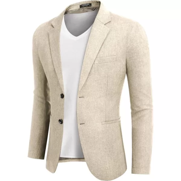 COOFANDY Men's Blazer Casual Slim Fit Sport Coats Two Button Lightweight Suit Jacket