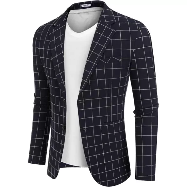 COOFANDY Men's Blazer Casual Slim Fit Sport Coats Two Button Lightweight Suit Jacket