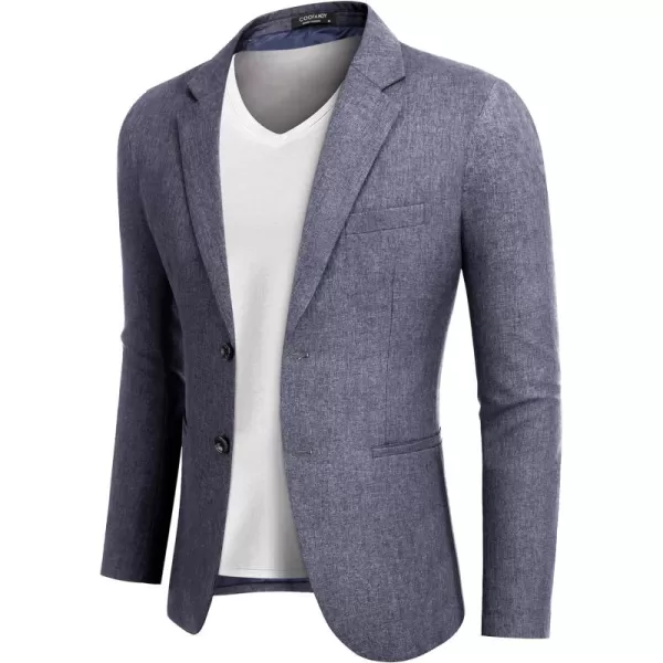 COOFANDY Men's Blazer Casual Slim Fit Sport Coats Two Button Lightweight Suit Jacket