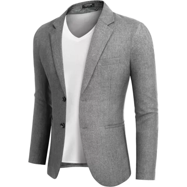 COOFANDY Men's Blazer Casual Slim Fit Sport Coats Two Button Lightweight Suit Jacket