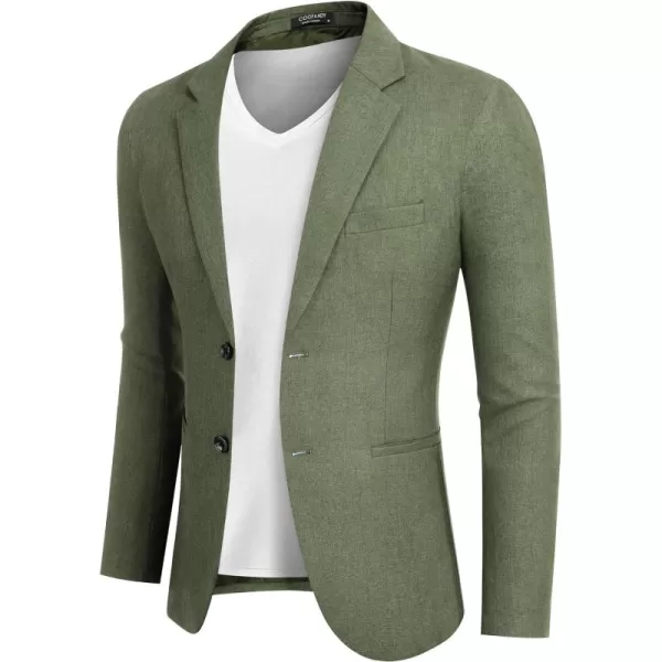 COOFANDY Men's Blazer Casual Slim Fit Sport Coats Two Button Lightweight Suit Jacket