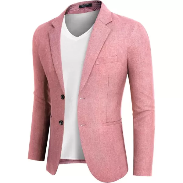 COOFANDY Men's Blazer Casual Slim Fit Sport Coats Two Button Lightweight Suit Jacket