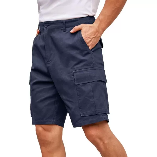 COOFANDY Men's Cargo Shorts Relaxed Fit Casual Shorts Cotton Stretch Outdoor Work Shorts with Multi Pockets