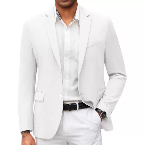 COOFANDY Mens Casual Blazer Slim Fit Suit Jacket Lightweight Knit Sport Coat Two Button Blazer Jacket