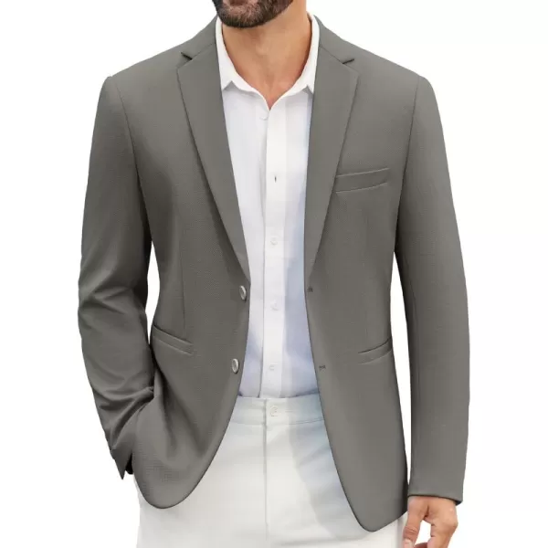COOFANDY Men's Casual Blazer Slim Fit Suit Jackets Two Button Lightweight Knit Sport Coat