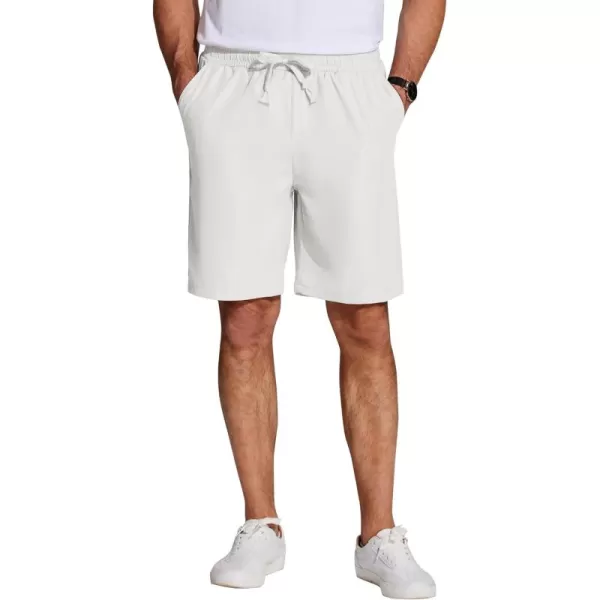 COOFANDY Men's Casual Drawstring Shorts Lightweight Elastic Waist Walking Shorts with Pockets