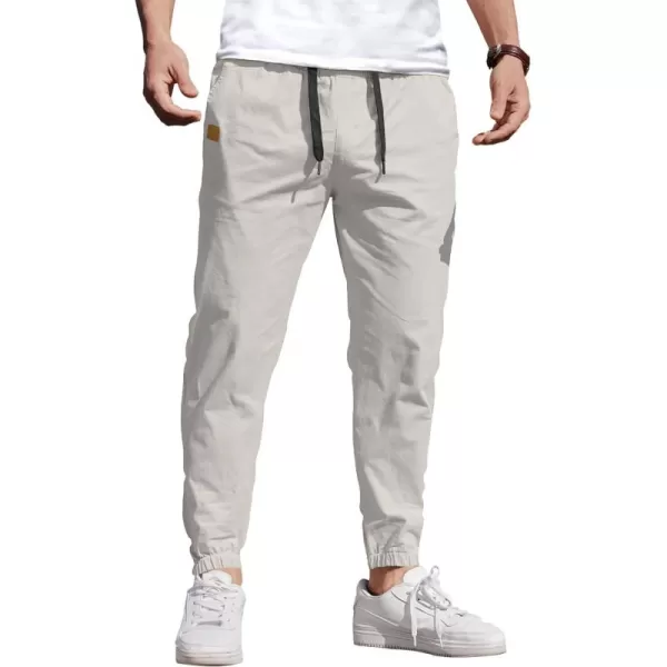 COOFANDY Mens Casual Joggers Pants Elastic Drawstring Chino Cargo Pants Hiking Outdoor Track Sweatpants
