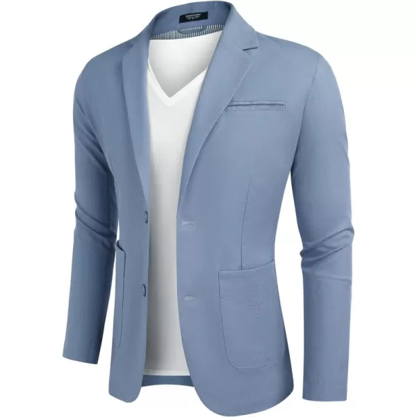 COOFANDY Men's Casual Linen Sport Coat Lightweight Travel Blazer Modern Suit Jacket
