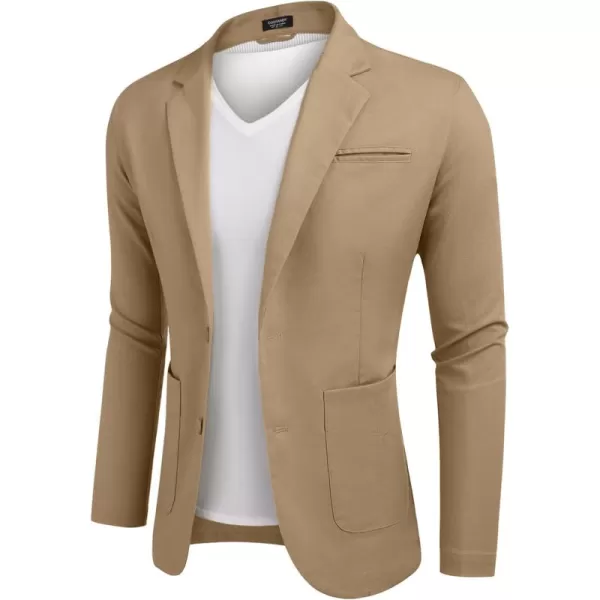 COOFANDY Men's Casual Linen Sport Coat Lightweight Travel Blazer Modern Suit Jacket