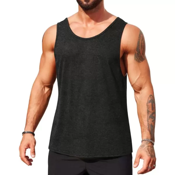 COOFANDY Men's Casual Tank Tops Sleeveless Beach Muscle T Shirts Summer Fashion Tank Shirt