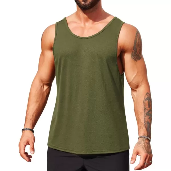 COOFANDY Men's Casual Tank Tops Sleeveless Beach Muscle T Shirts Summer Fashion Tank Shirt