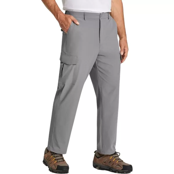 COOFANDY Men's Hiking Cargo Pants Lightweight Quick Dry Outdoor Work Pants for Golf Athletic Travel with Multi Pockets