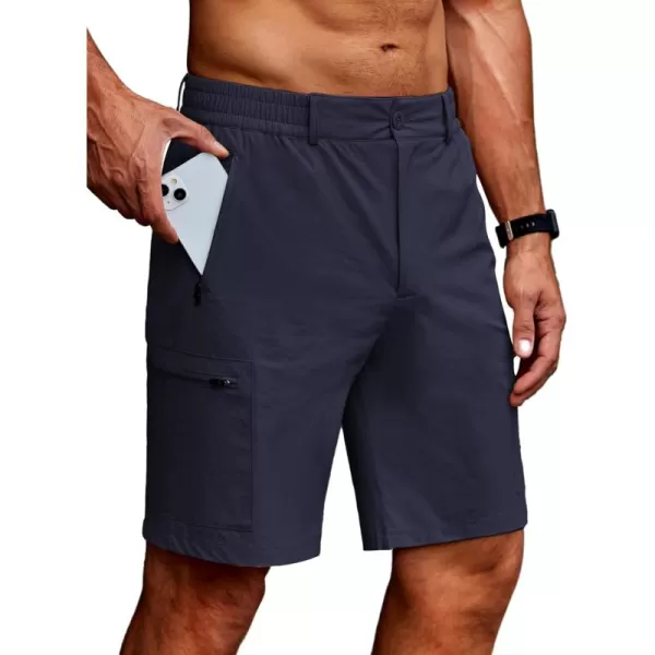 COOFANDY Men's Hiking Cargo Shorts Quick Dry Outdoor Shorts Lightweight Travel Fishing Golf Tactical Shorts with 5 Pockets