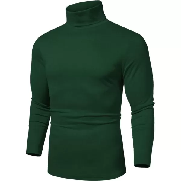 COOFANDY Men's Slim Fit Basic Turtleneck T Shirts Casual Knitted Pullover Sweaters