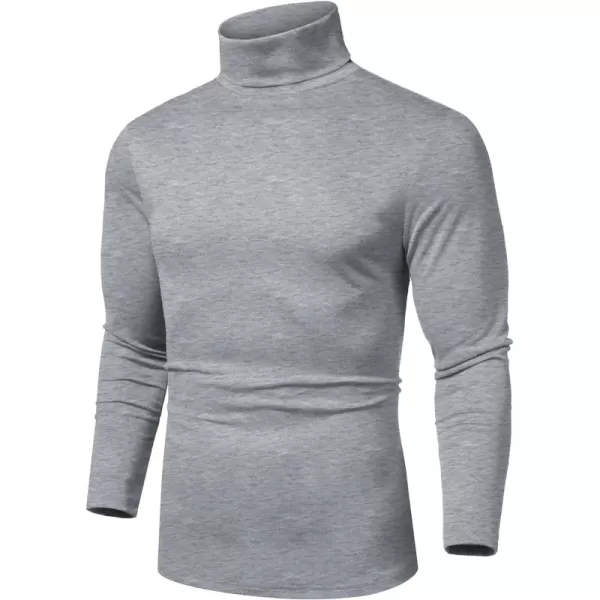 COOFANDY Men's Slim Fit Basic Turtleneck T Shirts Casual Knitted Pullover Sweaters