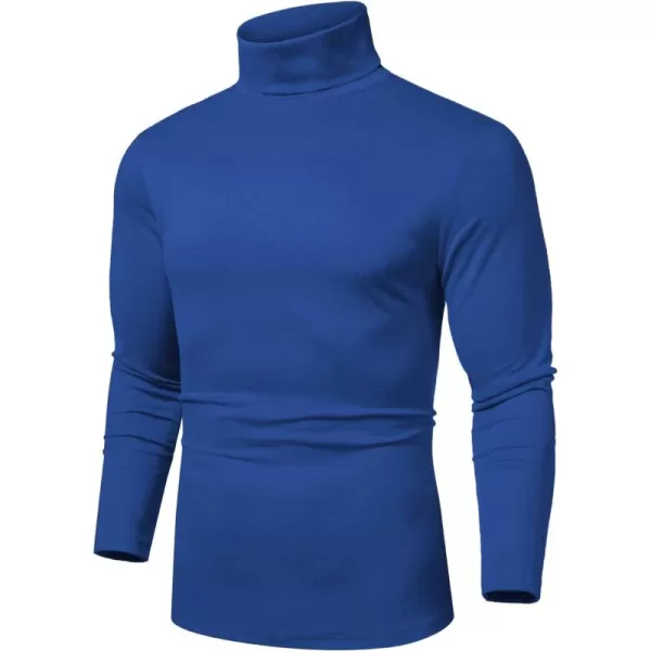 COOFANDY Men's Slim Fit Basic Turtleneck T Shirts Casual Knitted Pullover Sweaters