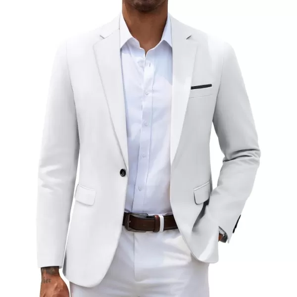 COOFANDY Men's Slim Fit Casual Blazers Lightweight Sport Coats One Button Suit Jackets