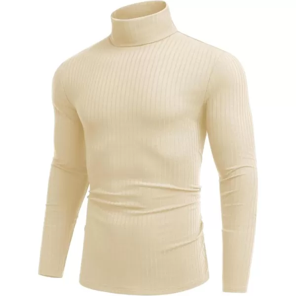 COOFANDY Men's Turtleneck Sweater