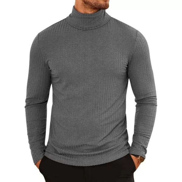 COOFANDY Men's Turtleneck Sweater