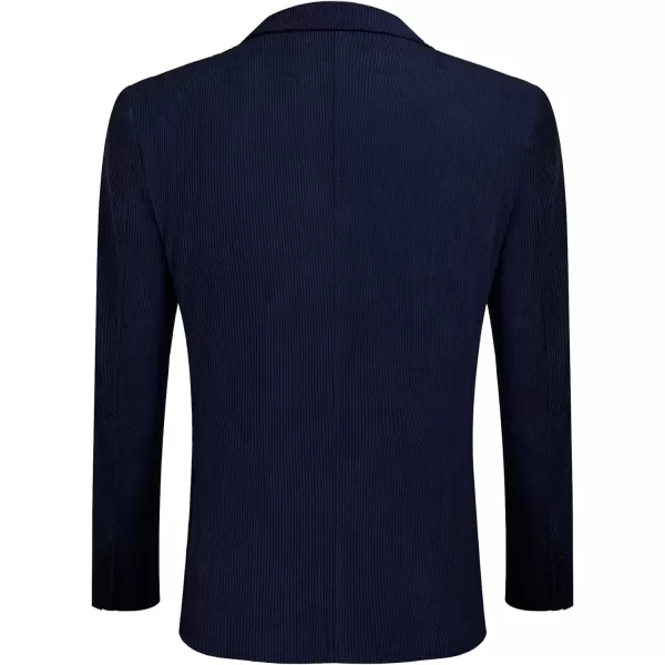 COOFADNY Men's Casual Corduroy Blazer Classic Fit Two Button Sport Coat Fashion Notch Lapel Blazer Jacket
