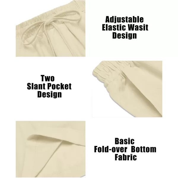 COOFANDY Men's 2 Pieces Cotton Linen Set Summer Beach Outfit Henley Yoga Lace Up Long Sleeve Shirt and Short