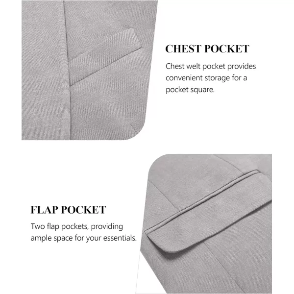 COOFANDY Mens Blazer Jacket One Button Casual Suit Jackets Lightweight Knit Sport Coat